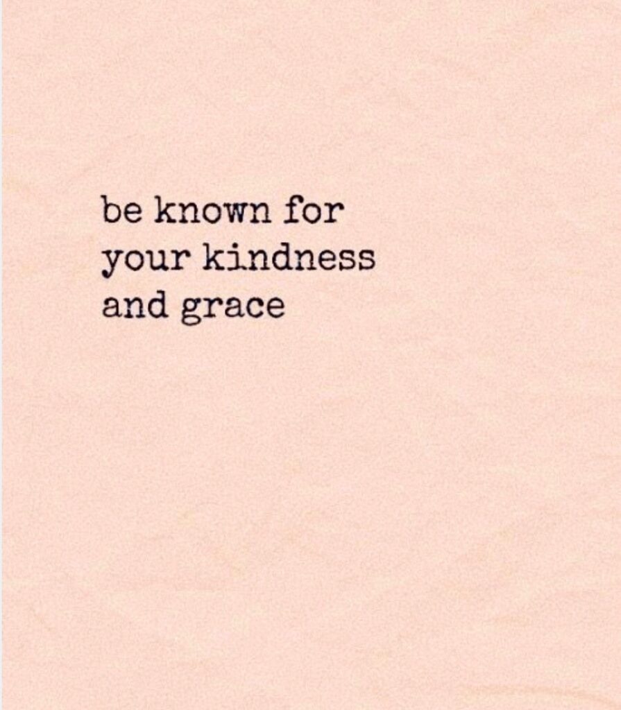 be kind