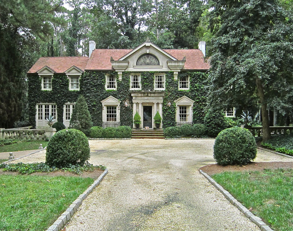 brick and ivy house